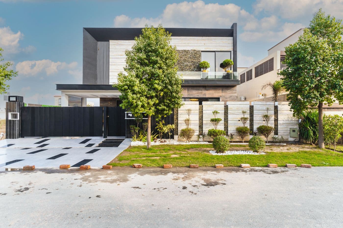 Contemporary building exterior